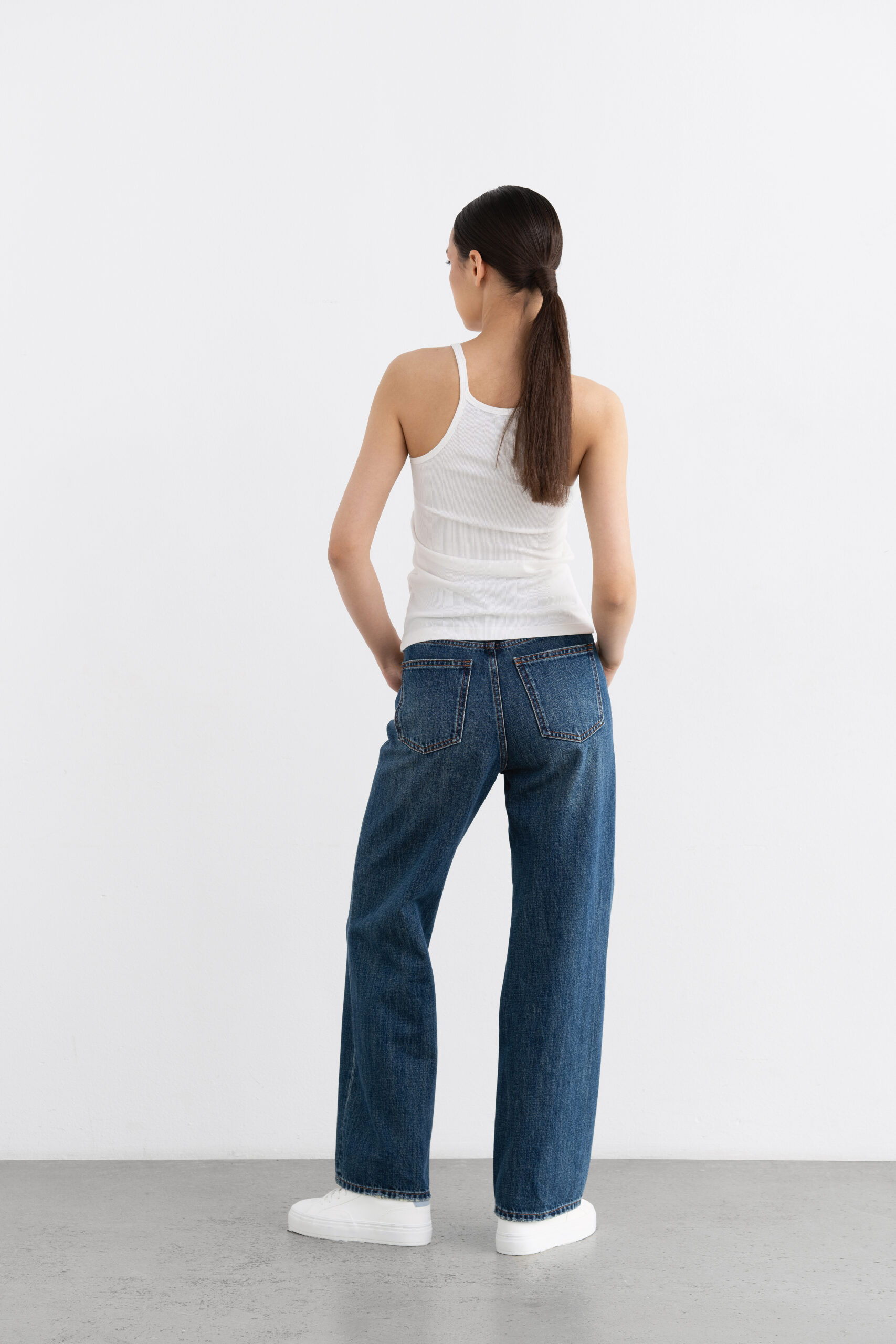 Топ сзади (белый) top-white-back